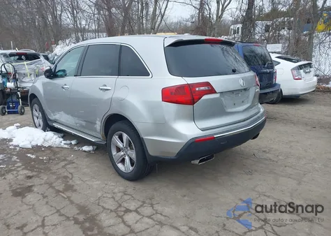 2013 Acura Mdx Technology Package z USA, uszkodzony, nr VIN 2HNYD2H31DH514131